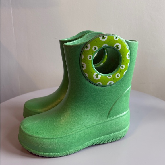 Okabashi Other - Okabashi Kids Green Rain Boots, Mashine Washable. Sz 7